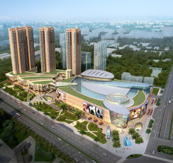 城市商业综合体 MALL 商业广场 住宅小区